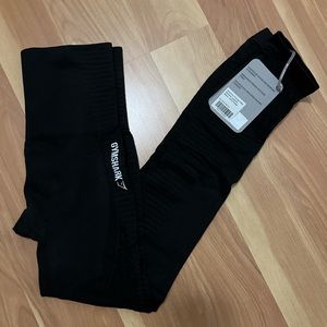 Gymshark black energy seamless leggings size xs - NWT